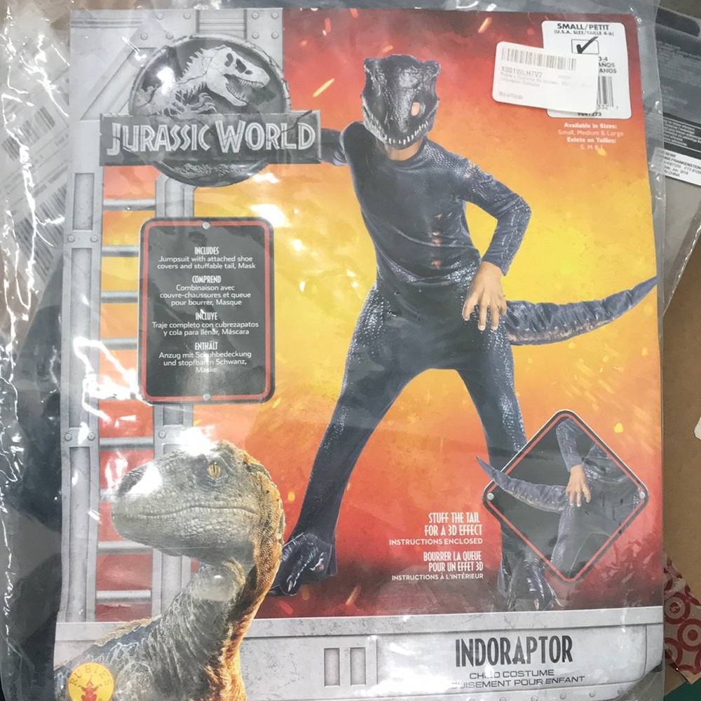 Indoraptor costume